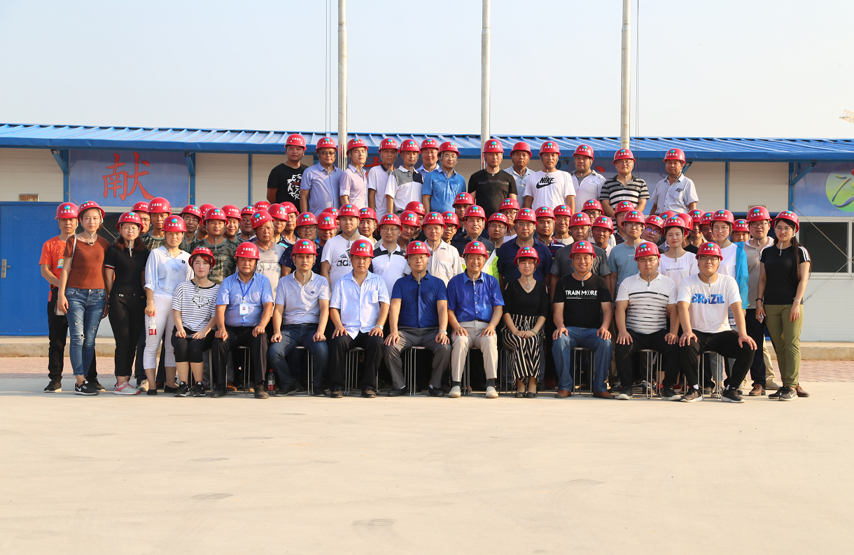 天森員工到阜城全民健身體育項(xiàng)目觀摩學(xué)習(xí)，并進(jìn)行消防及高處墜落應(yīng)急演練